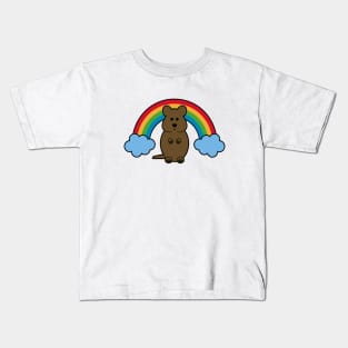 Quokka Rainbow Kids T-Shirt